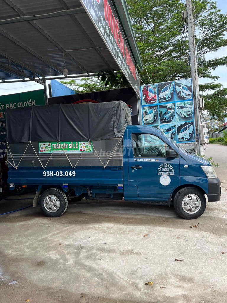 bán thaco towner 950kg sx 2022 thùng kèo bạt. Mua bán Xe tải, xe ben tại Thị xã Tân Uyên Bình Dương được đăng bởi Phuoc Thanh hình 4