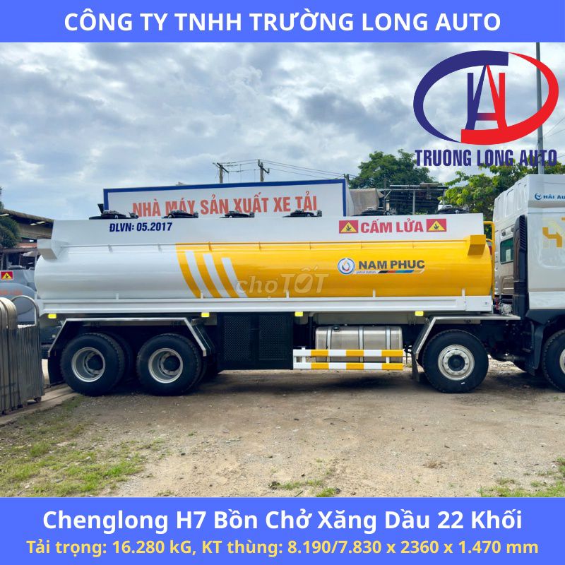 Xe bồn Chenglong H7 22 khối mới 100%. Mua bán Phương tiện khác tại Thành phố Thuận An Bình Dương được đăng bởi XE CHUYÊN DÙNG ÂN KHOA hình 2