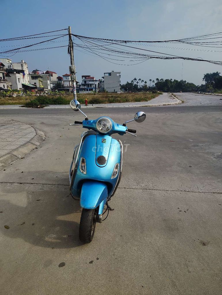 Piaggio Vespa 3Vie 2018 Xanh 9999km biển 29. Mua bán Xe máy tại Huyện Đông Anh Hà Nội được đăng bởi Bền Vững hình 1