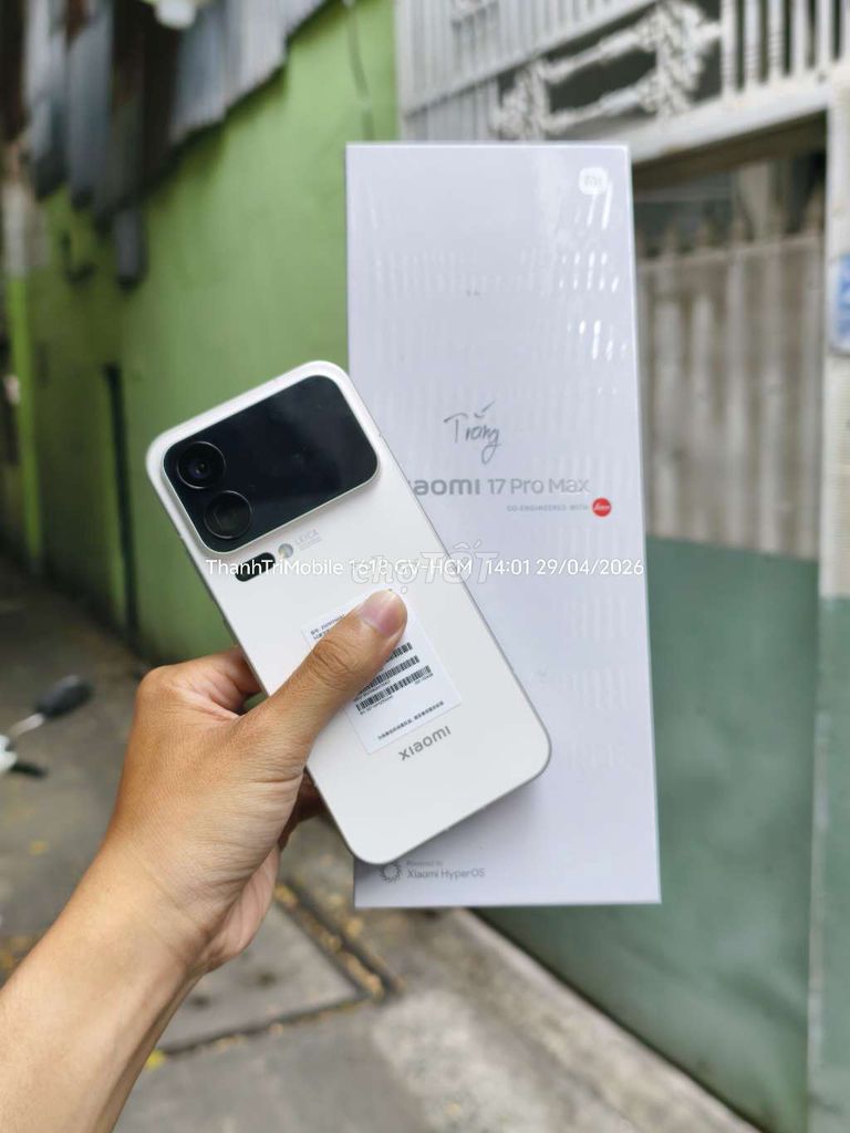 Xiaomi Mi 17 Pro Max Trắng 16/1TB hàng bóc seal. Mua bán Điện thoại tại Quận Gò Vấp Tp Hồ Chí Minh được đăng bởi Thanh Tri hình 1