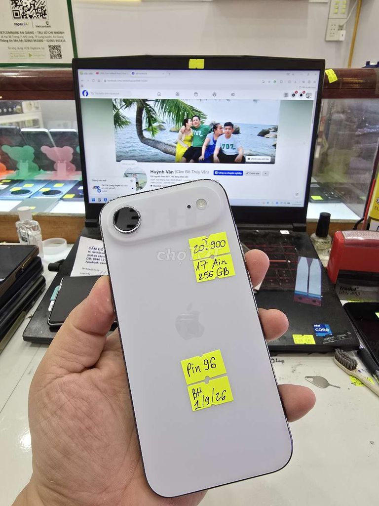 Iphone 17 Air 256GB - Q.Tế. Mua bán Điện thoại tại Thành phố Long Xuyên An Giang được đăng bởi Facebook Cầm Đồ Thúy Vân hình 1