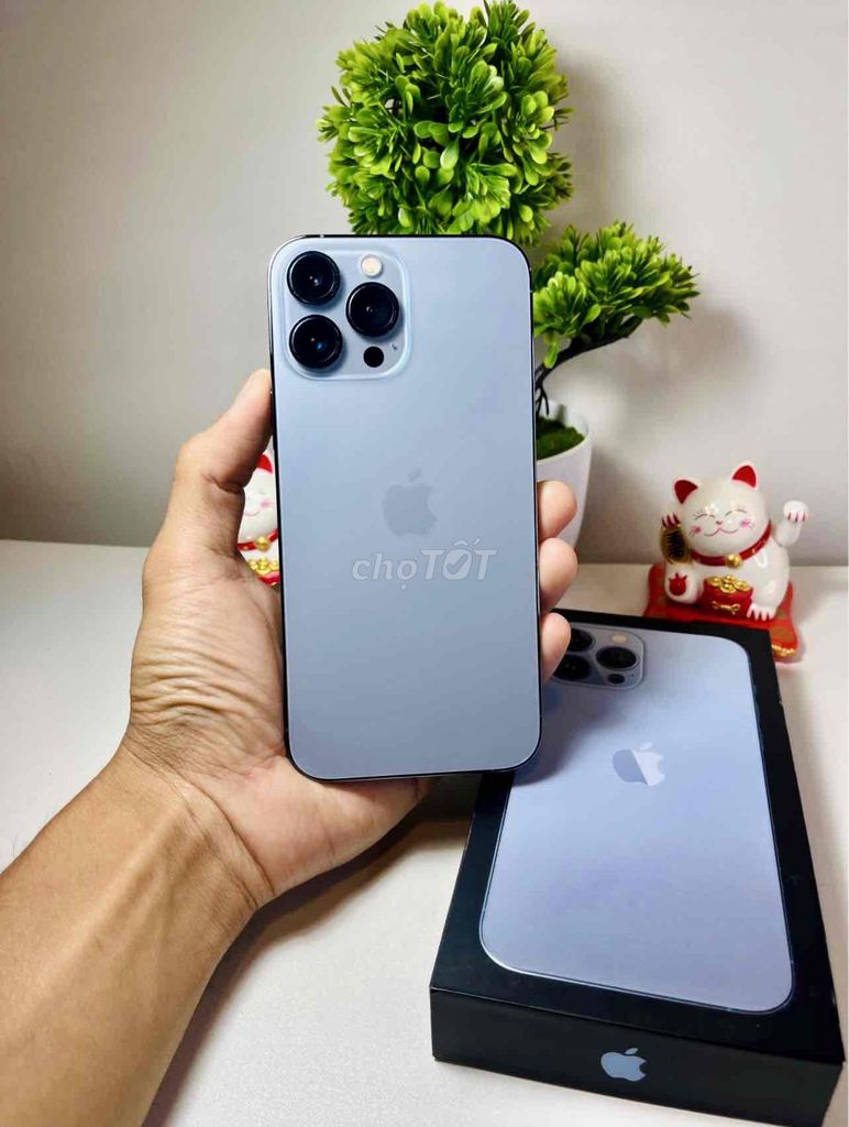 iPhone 13 Pro Max 256GB Blue FULLBOX BH APPLE 2024. Mua bán Điện thoại tại Quận 10 Tp Hồ Chí Minh được đăng bởi iStockHCM hình 1
