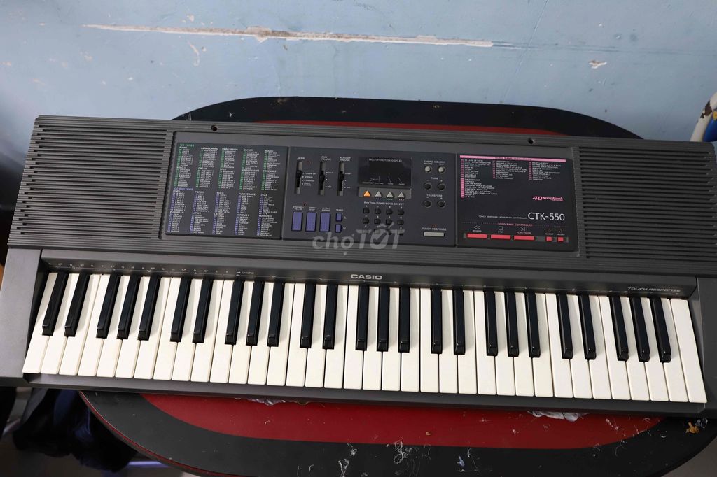 Đàn Organ Casio CTK 550 Đen. Mua bán Nhạc cụ tại Quận Bình Tân Tp Hồ Chí Minh được đăng bởi Tô Thanh Thiện hình 1