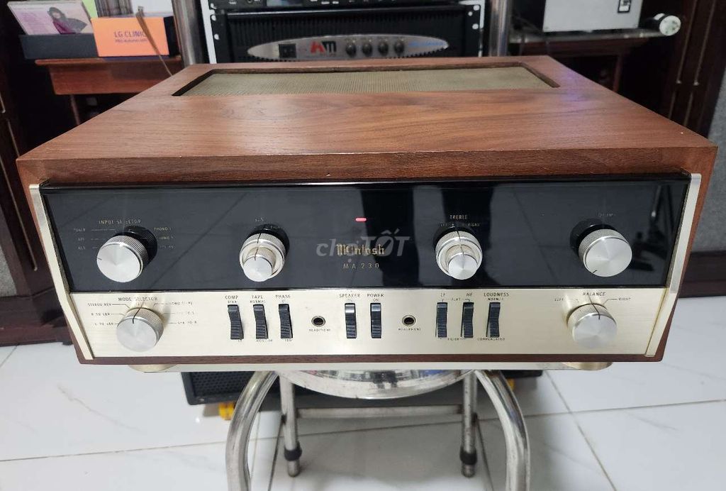 Amply đèn McIntosh MA 230 Mỹ Đen Gỗ. Mua bán Tivi, Âm thanh tại Huyện Bình Chánh Tp Hồ Chí Minh được đăng bởi Nguyễn hình 1