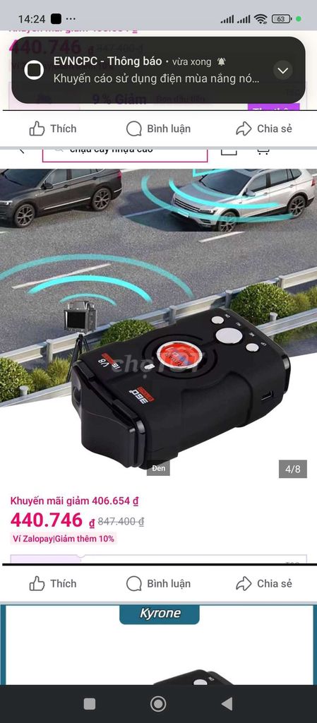Thiết bị cảnh báo Đen. Mua bán Phụ kiện (Màn hình, Chuột...) tại Huyện Quảng Điền Thừa Thiên Huế được đăng bởi hàng boom lazada hình 1
