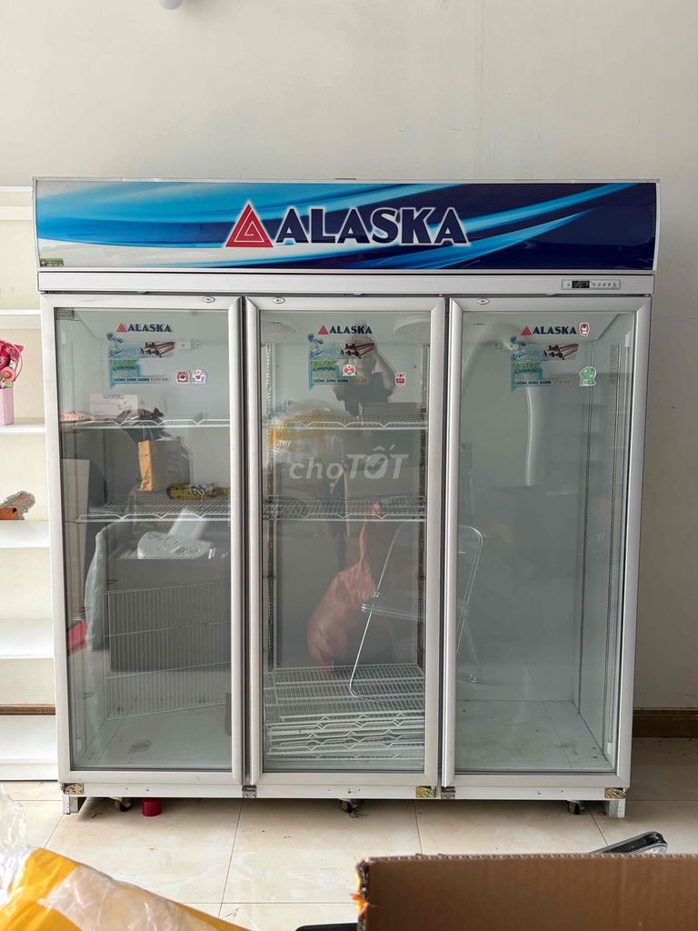 Tủ lạnh Alaska Trắng 3 ngăn. Mua bán Tủ lạnh tại Huyện Đắk R'Lấp Đắk Nông được đăng bởi Thao Mi hình 1