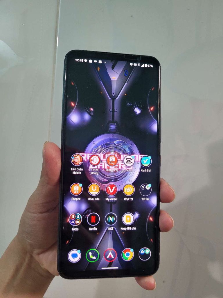 Asus ROG Phone 5 256GB Đen Đã sử dụng. Mua bán Điện thoại tại Quận 12 Tp Hồ Chí Minh được đăng bởi Vinh Nio hình 1