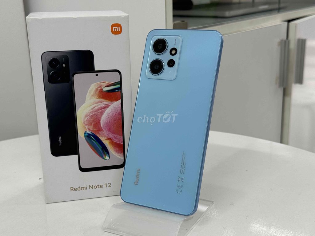 Redmi Note 12 8/256 Màu Xanh FullBox, Zin-Đẹp 98%