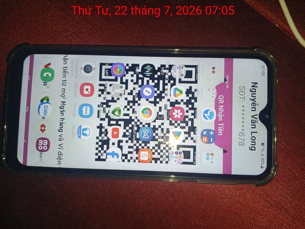Samsung Galaxy m30s Xanh Ngọc Còn Mới. Mua bán Điện thoại tại Quận Cầu Giấy Hà Nội được đăng bởi Long hình 1