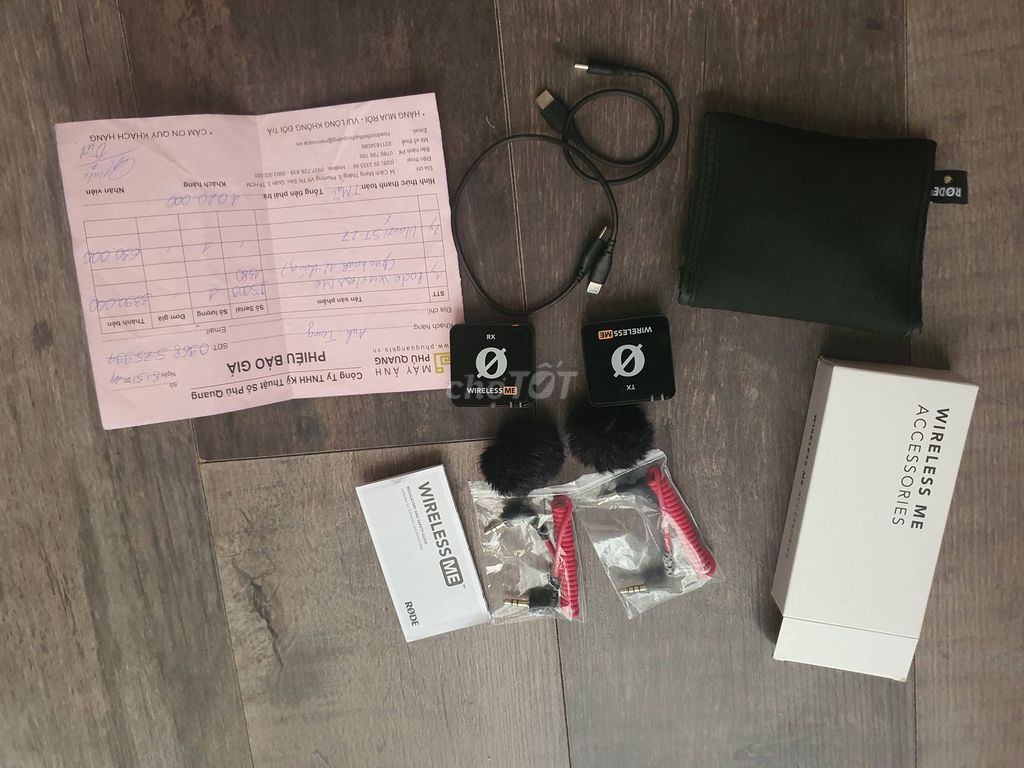Micro Rode Wireless ME Đen - HCM TÂN BÌNH. Mua bán Tivi, Âm thanh tại Quận Tân Bình Tp Hồ Chí Minh được đăng bởi Nguyễn Thành Trung hình 1