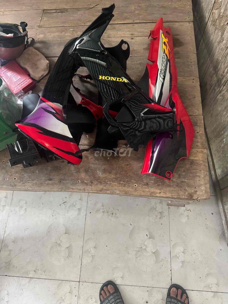 Mâm xe Honda Wave ZX Đỏ Đen Tím. Mua bán Phụ tùng xe tại Huyện Tam Bình Vĩnh Long được đăng bởi Nguyenduythe hình 2