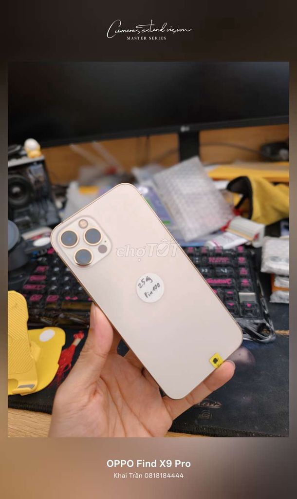 Apple iPhone 12 Pro 256GB. Mua bán Điện thoại tại Thành phố Nha Trang Khánh Hòa được đăng bởi khaitransmartphone hình 1