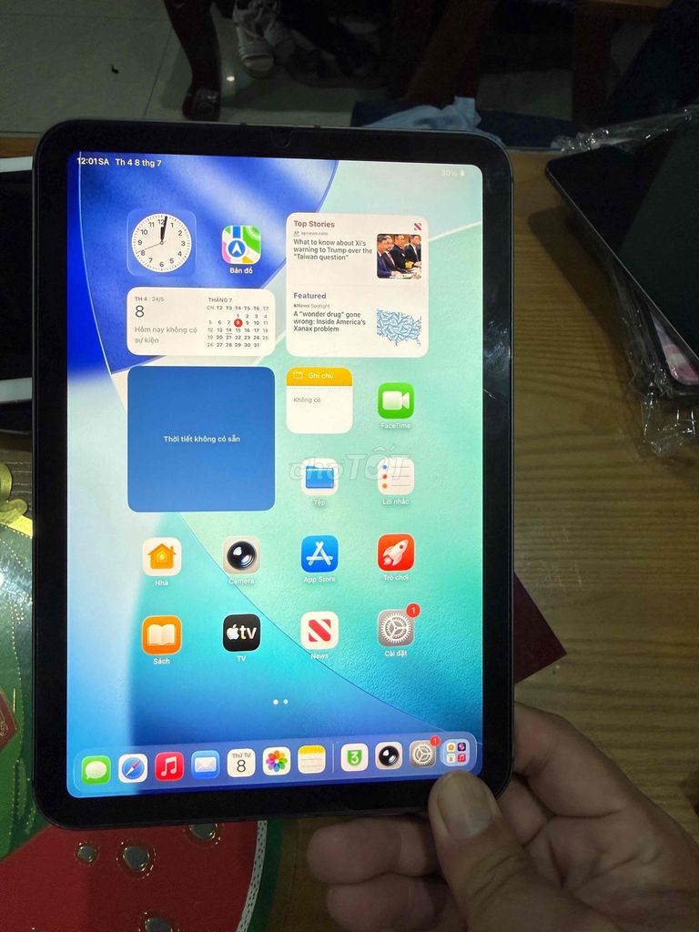 Apple iPad Mini 6 64GB Wifi + 5G Xám. Mua bán Máy tính bảng tại Huyện Củ Chi Tp Hồ Chí Minh được đăng bởi Đỗ Trọng Nghĩa hình 1