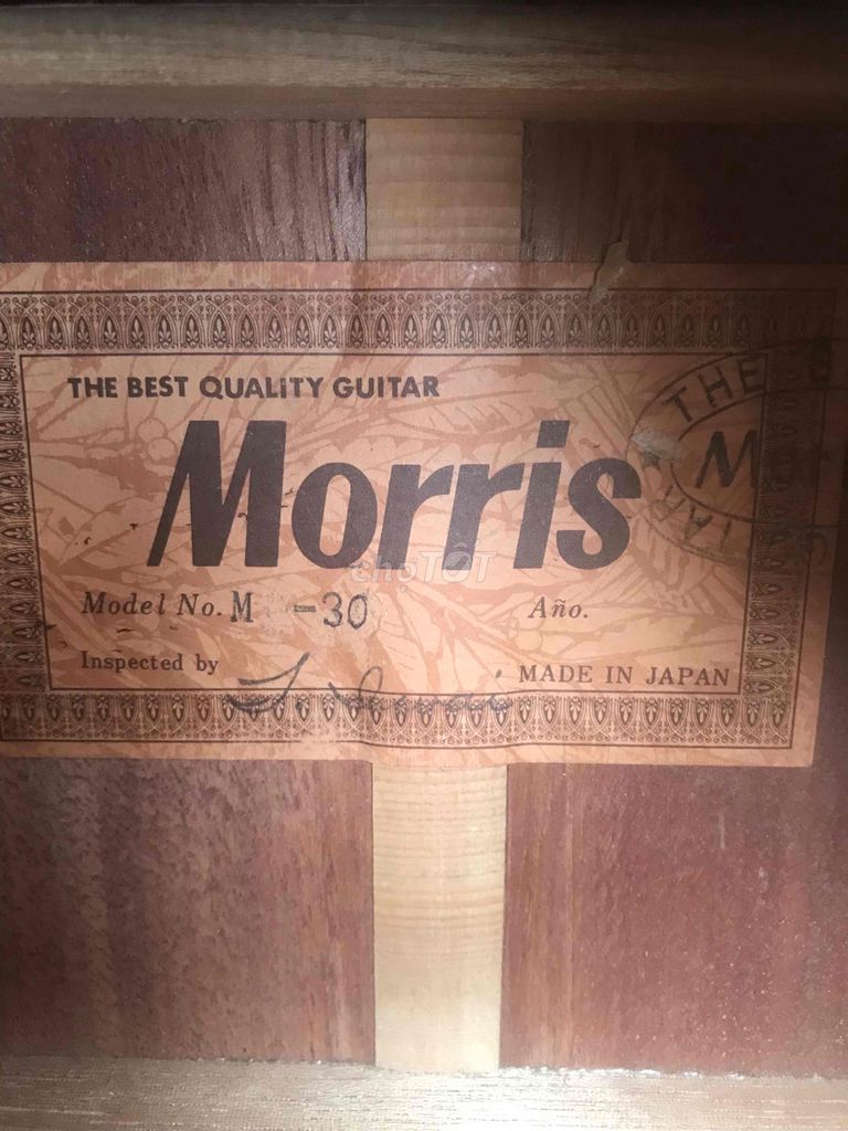 Morris M30 Sản xuất nhật bản  Một cây đàn đẹp có v