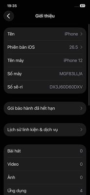 Apple iPhone 12 64GB Đã qua sử dụng