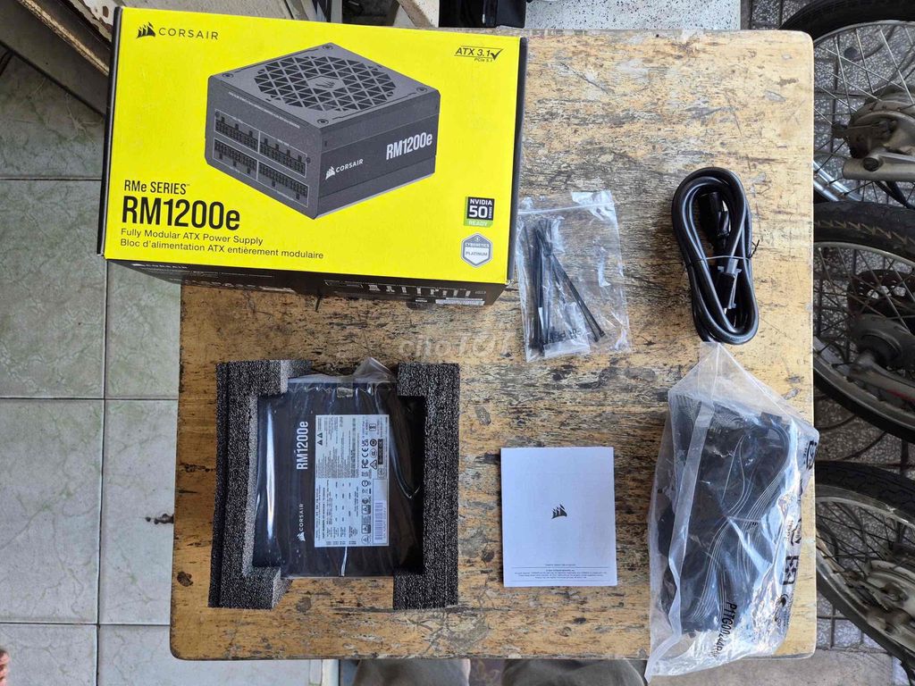 Nguồn Corsair 1200w còn bh 120 tháng. Mua bán Linh kiện (RAM, Card...) tại Huyện Châu Thành Tây Ninh được đăng bởi Long Vân hình 1