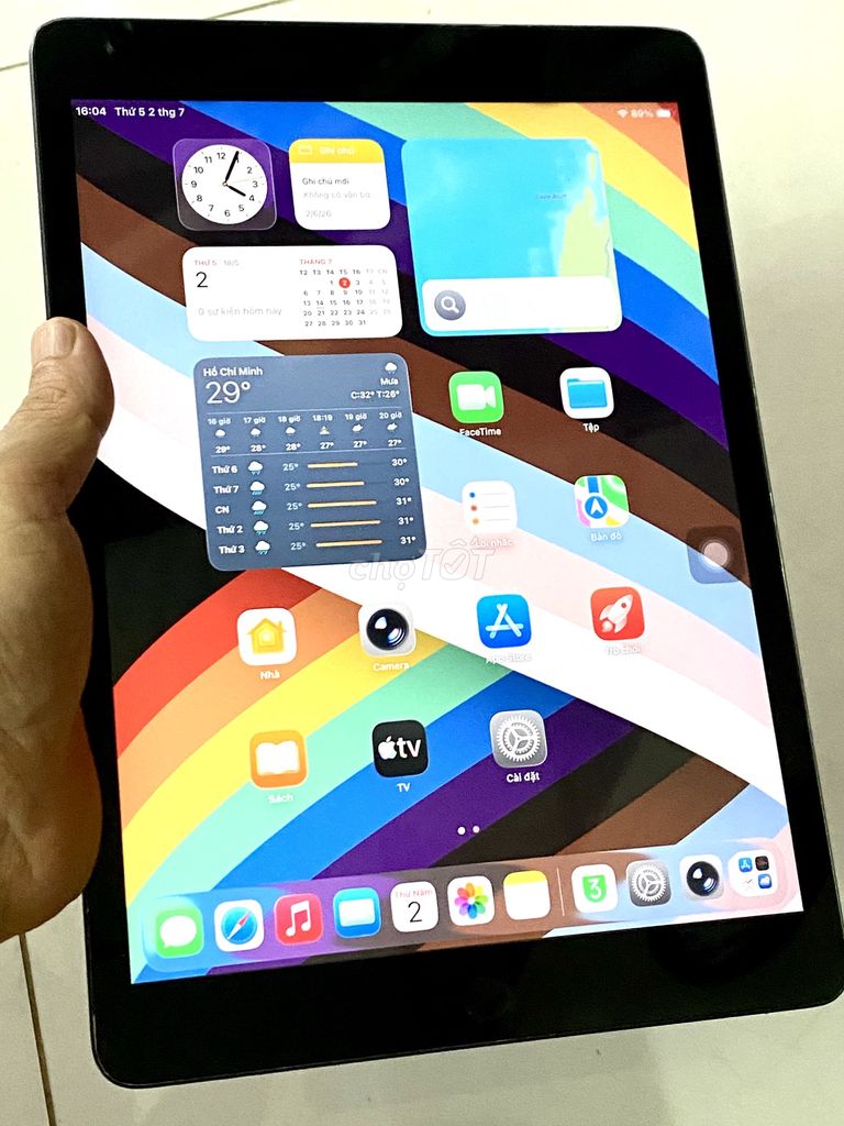 Apple iPad Gen 9 64GB Wi-Fi Xám. Mua bán Máy tính bảng tại Quận 10 Tp Hồ Chí Minh được đăng bởi ThanhBinh hình 1