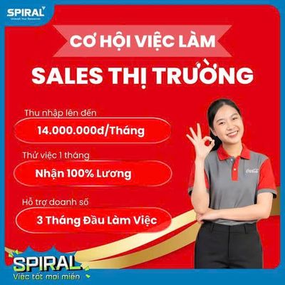 🔥THANH HÓA COCA-COLA TUYỂN SALE THỊ TRƯỜNG 🔥