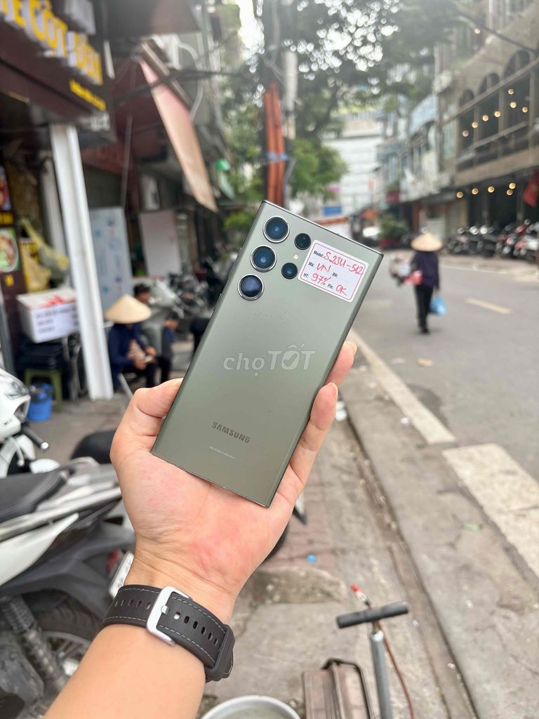 Samsung S23 Ultra 12GB/512GB Xanh Việt Nam. Mua bán Điện thoại tại Quận Đống Đa Hà Nội được đăng bởi Quý Hoàng hình 1