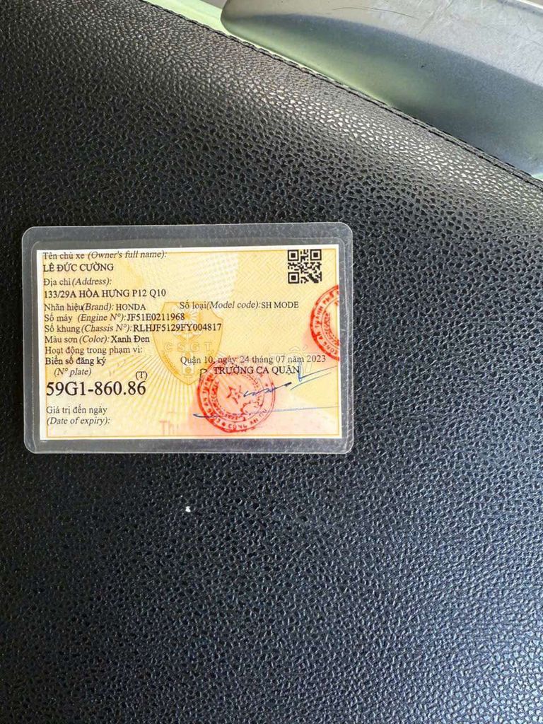 Honda SH Mode 2023 Xanh đen. Mua bán Xe máy tại Quận 4 Tp Hồ Chí Minh được đăng bởi HanTai Nguyen hình 5