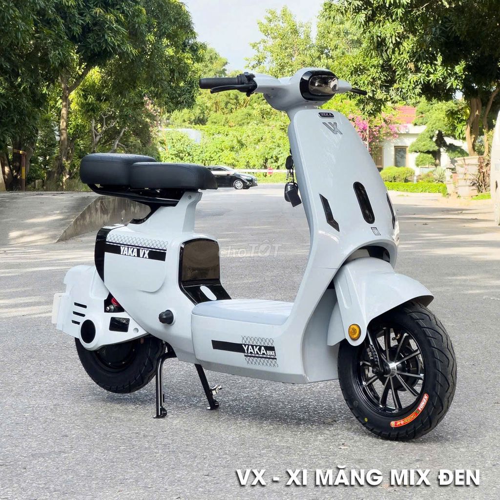 Xe máy điện YAKA VX màu Xi măng. Mua bán Xe điện tại Thành phố Bà Rịa Bà Rịa - Vũng Tàu được đăng bởi TMĐT Thành Nhân hình 4