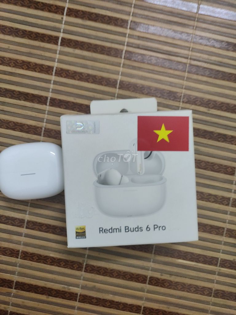 Tai nghe Xiaomi Redmi Buds 6 Pro Trắng. Mua bán Tivi, Âm thanh tại Huyện Hưng Hà Thái Bình được đăng bởi Vuvankhiem hình 1