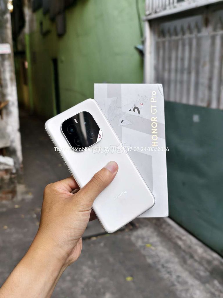 Honor GT Pro Trắng 12/256 fullbox bản nd. Mua bán Điện thoại tại Quận Gò Vấp Tp Hồ Chí Minh được đăng bởi Thanh Tri hình 1