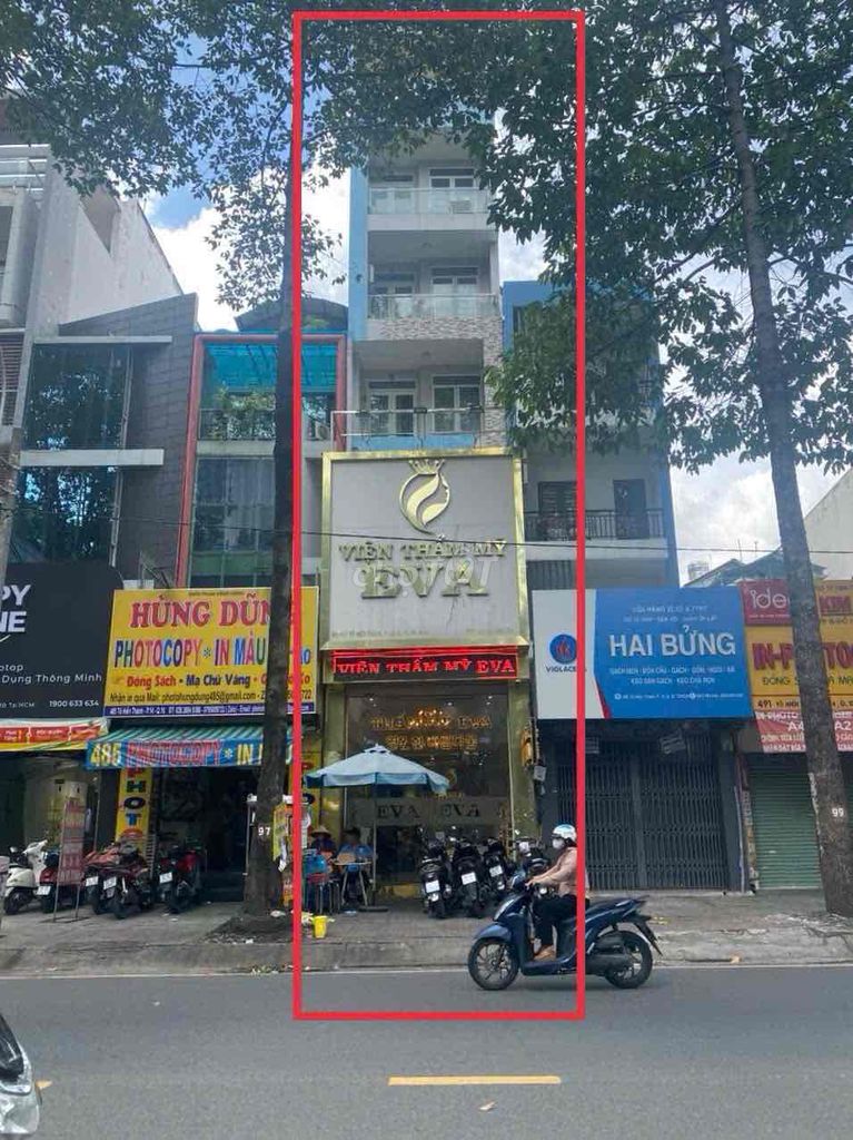 TÒA NHÀ [4m x 30m] MẶT TIỀN TÔ HIẾN THÀNH QUẬN 10 - PCCC - THANG MÁY