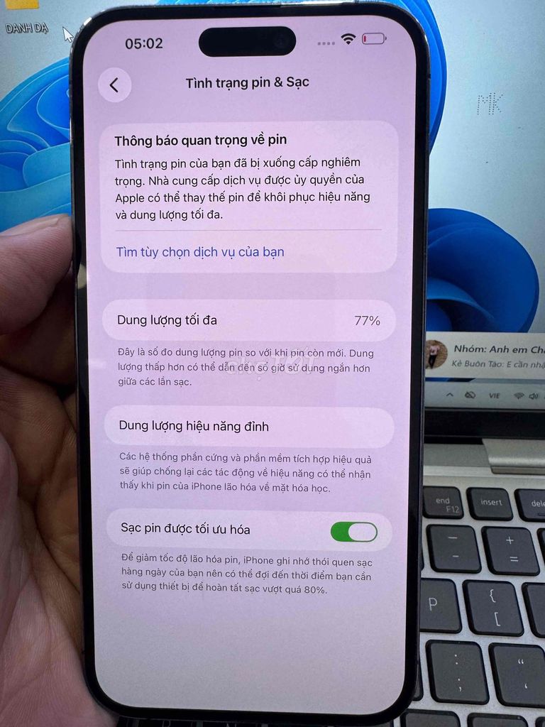 Apple iPhone 14 Pro Max 128GB Tím. Mua bán Điện thoại tại Quận 6 Tp Hồ Chí Minh được đăng bởi QUỐC THIÊN BÁN GÓP 0 ĐỒNG  hình 1