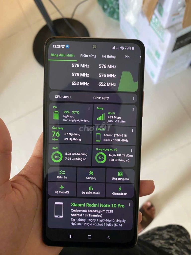 Xiaomi Redmi Note 10 Pro 128GB Đồng. Mua bán Điện thoại tại Huyện Gia Lâm Hà Nội được đăng bởi hoàng hải minh hình 1