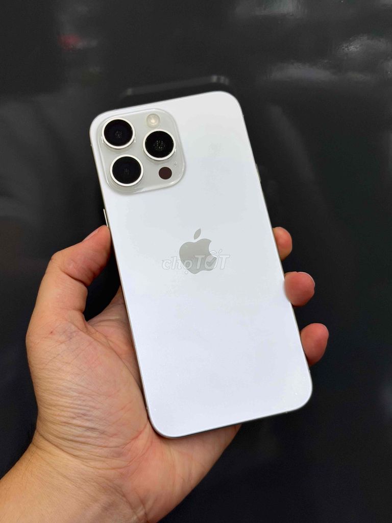 15 Pro Max 256GB Trắng 98% Qte Mỹ pin 87 Imei 9282. Mua bán Điện thoại tại Quận Ninh Kiều Cần Thơ được đăng bởi Quý Mobile Cần thơ hình 1