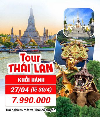 Thái Lan 5N4D Lễ 30/4 giá chỉ 6.990. Du lịch tại Quận Phú Nhuận Tp Hồ Chí Minh được đăng bởi Tuấn Anh Du Lịch Quốc Tế MCB Việt Nam