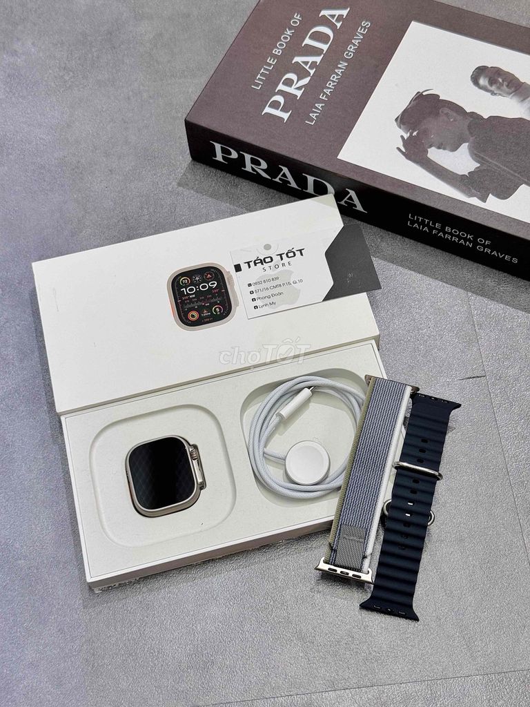 apple wacth Ultra 2 2024 bạc Fulbox esim cbh apple