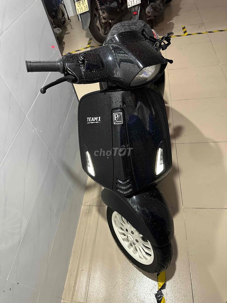 Piaggio Sprint конец 2016 чёрный