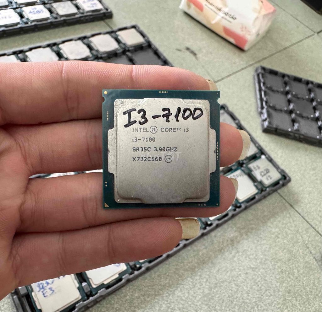 CPU Intel Core i3 7100. Mua bán Linh kiện (RAM, Card...) tại Quận 12 Tp Hồ Chí Minh được đăng bởi Anh Tuan hình 1