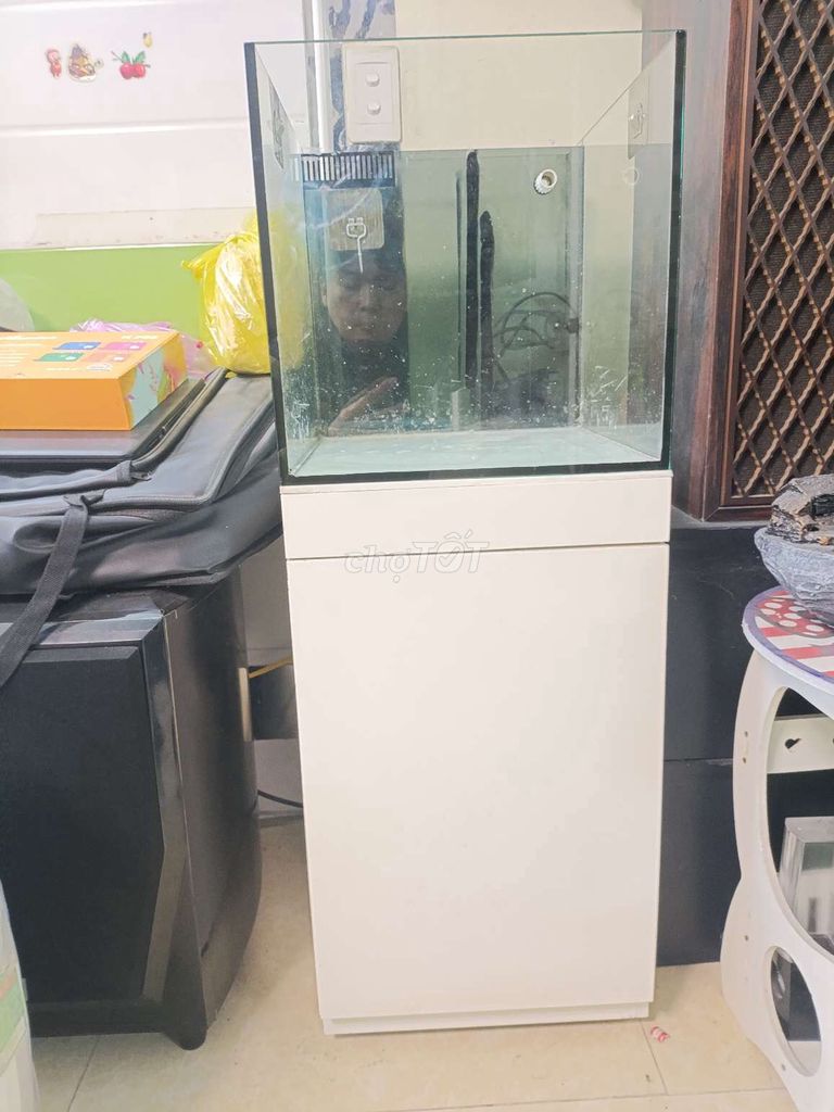 Bể cá cảnh ( tặng bơm + cả tủ dưới ngăn kéo ). Mua bán Phụ kiện, Thức ăn, Dịch vụ tại Quận Lê Chân Hải Phòng được đăng bởi Nguyễn Trọng Khánh hình 1