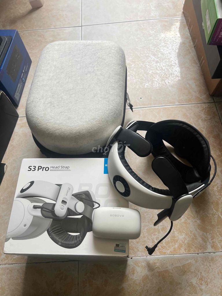 Dây đeo đầu VR BOBOVR S3 Pro Trắng. Mua bán Thiết bị đeo thông minh tại Quận 8 Tp Hồ Chí Minh được đăng bởi Huỳnh Ngọc Thái  hình 1