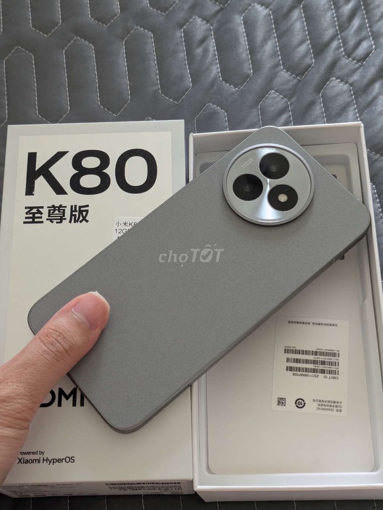 Xiaomi K80 Ultra Đẹp keng Fullbox. Mua bán Điện thoại tại Quận 7 Tp Hồ Chí Minh được đăng bởi San Lee hình 1