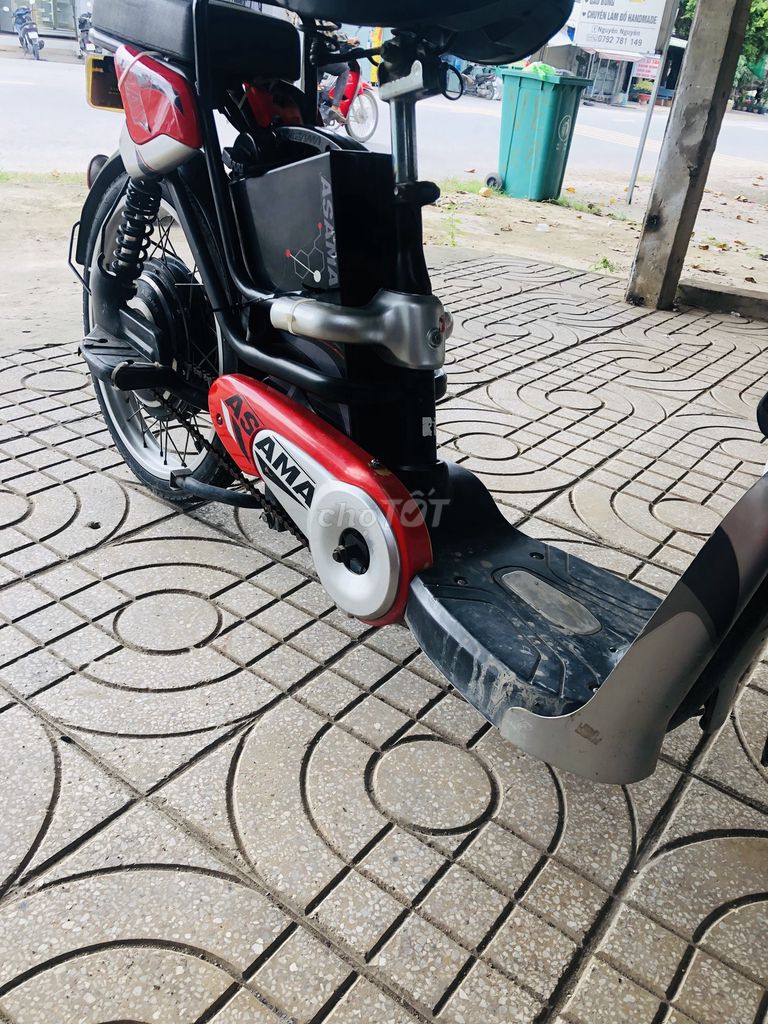 Xe đạp điện asama chính hãng nhập khẩu. Mua bán Xe điện tại Huyện Đức Huệ Long An được đăng bởi Lê Loan hình 2