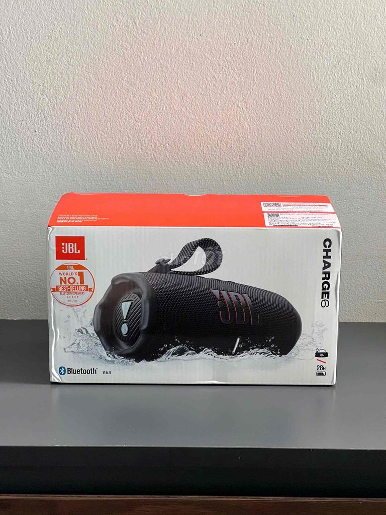 Loa Bluetooth JBL Charge 6 Đen. Mua bán Tivi, Âm thanh tại Thành phố Thái Nguyên Thái Nguyên được đăng bởi phùng dũng hình 1