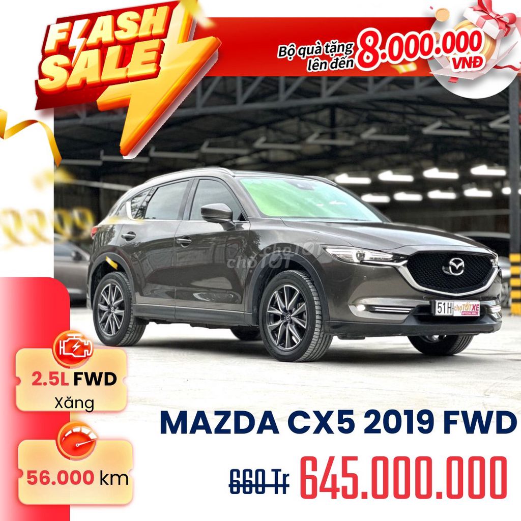 Mazda CX 5 2019 2.5L AT AWD - 56000 km