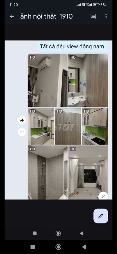 Chính chủ bán căn studio  S302 trục 10  tại Vinhomes smart city