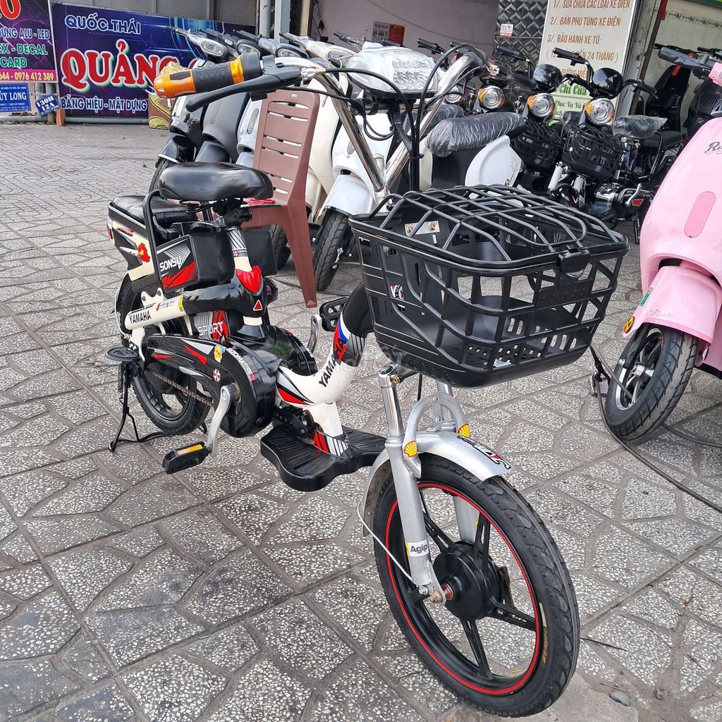 XE ĐẠP ĐIỆN YAMAHA GIÁ RẺ CHẠY TỐT. Mua bán Xe điện tại Quận Cái Răng Cần Thơ được đăng bởi Xe điện Minh Nhiên  hình 2