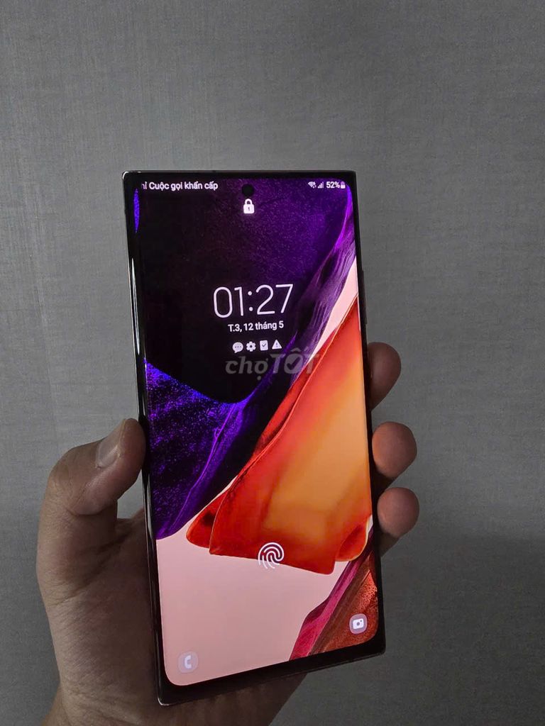 Samsung Note 20 Ultra ram 12 256gb có vân tay. Mua bán Điện thoại tại Quận 12 Tp Hồ Chí Minh được đăng bởi TRỌNG MINH hình 1