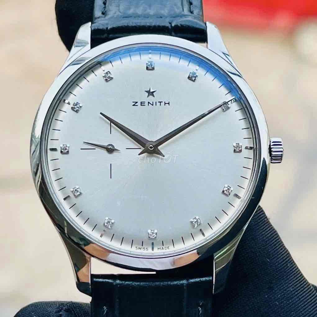 Zenith Elite Silver Dial Stainless Steel. Mua bán Đồng hồ tại Quận Hoàng Mai Hà Nội được đăng bởi Anh Tuấn hình 1