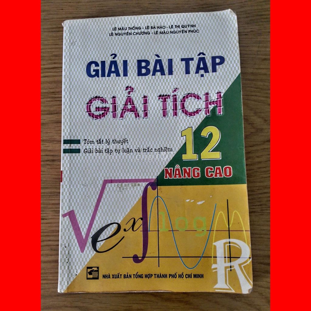 Sách tham khảo toán văn 12