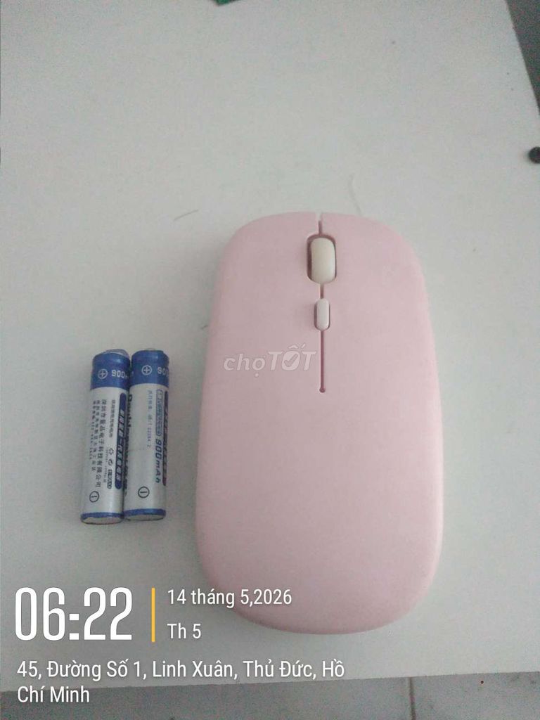 Chuột máy tính Bluetooth Hồng. Mua bán Phụ kiện (Màn hình, Chuột...) tại Thành phố Thủ Đức Tp Hồ Chí Minh được đăng bởi ATinh hình 1