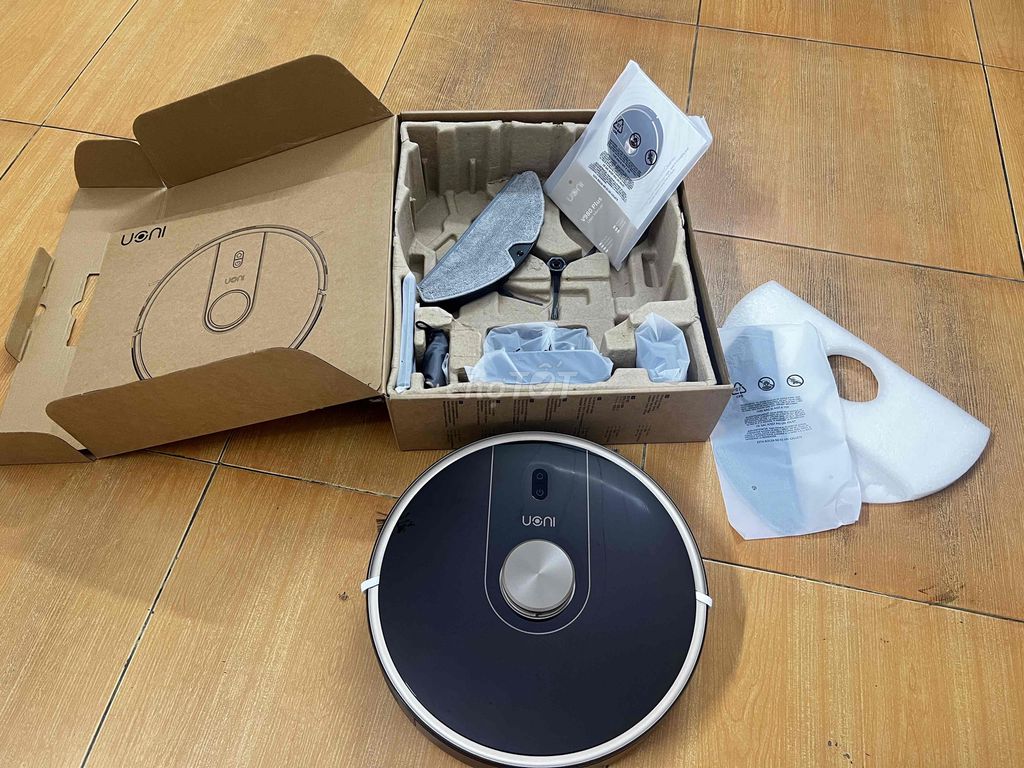 Robot hút bụi UONI Đen. Mua bán Nội thất, đồ gia dụng khác tại Quận Ngô Quyền Hải Phòng được đăng bởi Em Quyền hình 1