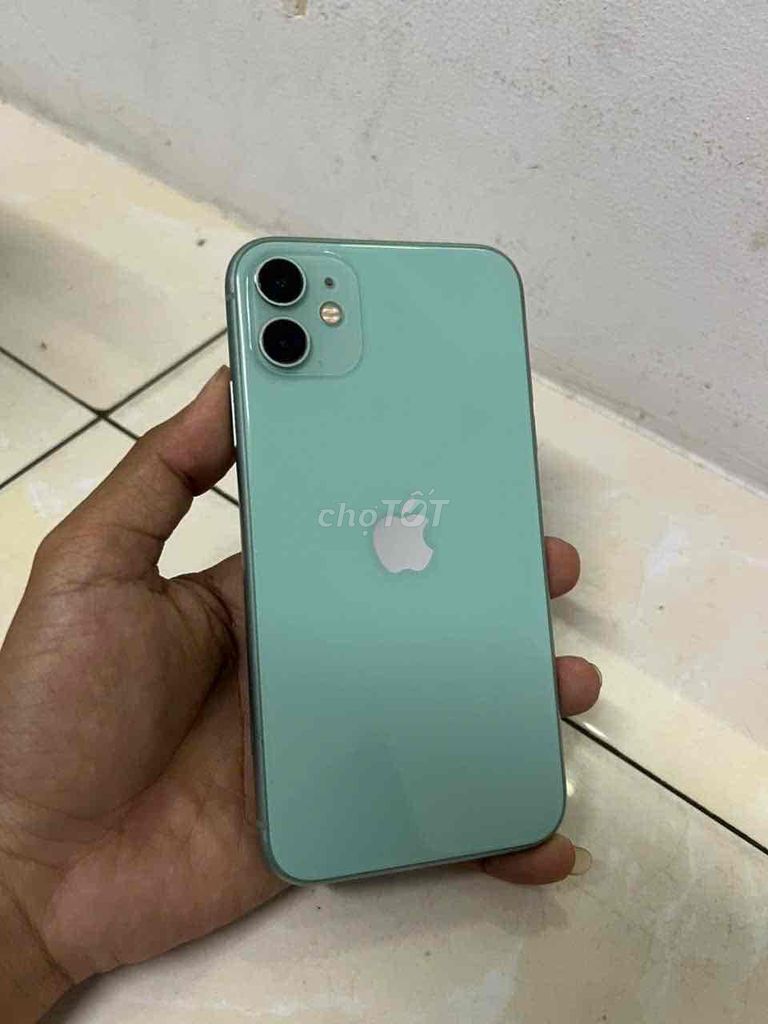 Apple iPhone 11 Xanh lá Màn hình zin FaceID nhạy. Mua bán Điện thoại tại Thị xã Bến Cát Bình Dương được đăng bởi Tú Thao hình 1
