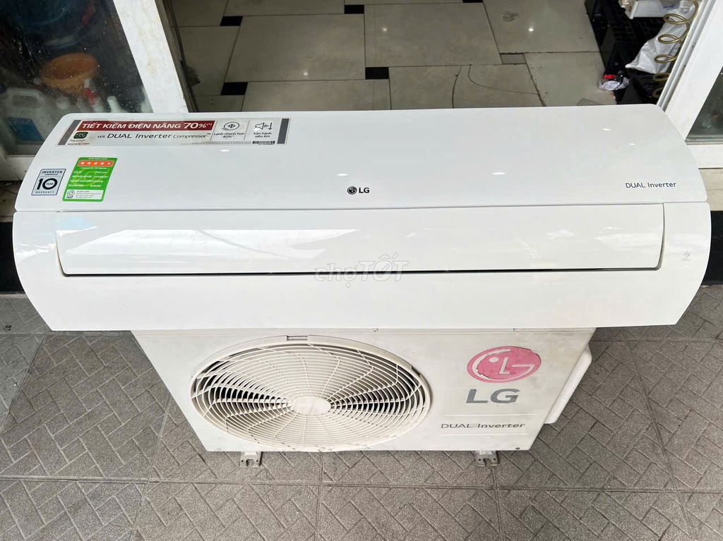 MÁY LẠNH LG 2HP 2019  NEW 90% - TRẢ GÓP 0%